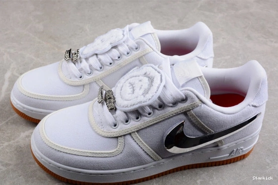 Force Nike Travis AQ4211-100 (AF100) 1 Scott  Low Air 1203